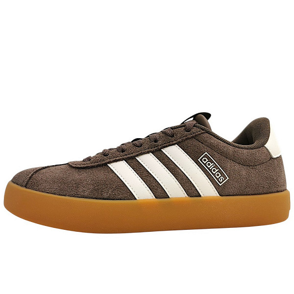 adidas VL Court 3.0 sportlicher Schnürer earth/white