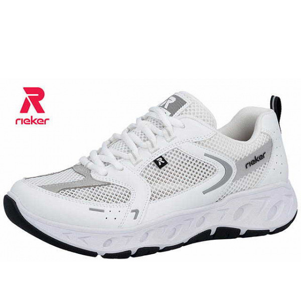 Rieker Schnürschuhe weiß