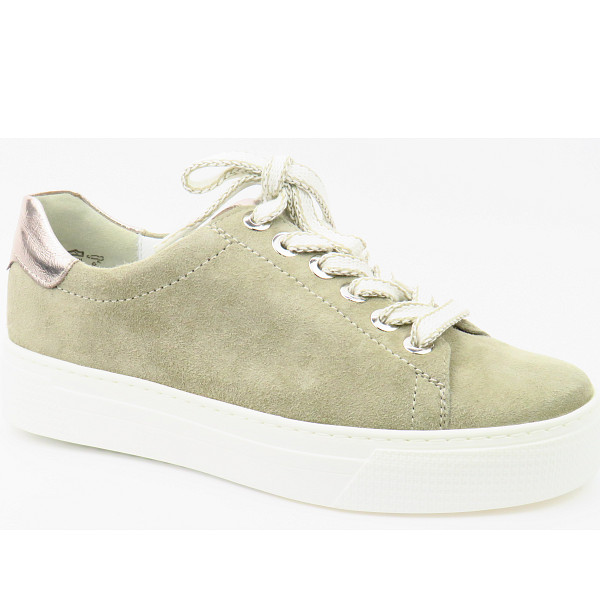 Semler Nubuk/Met. khaki/puder Sneaker khaki/puder