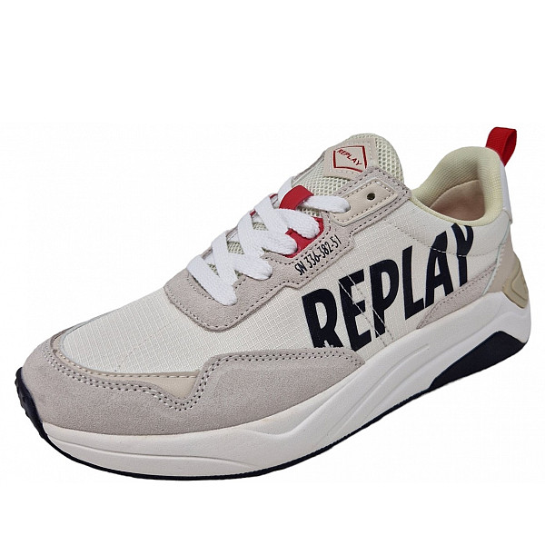 REPLAY Tennet Sneaker 112 white black