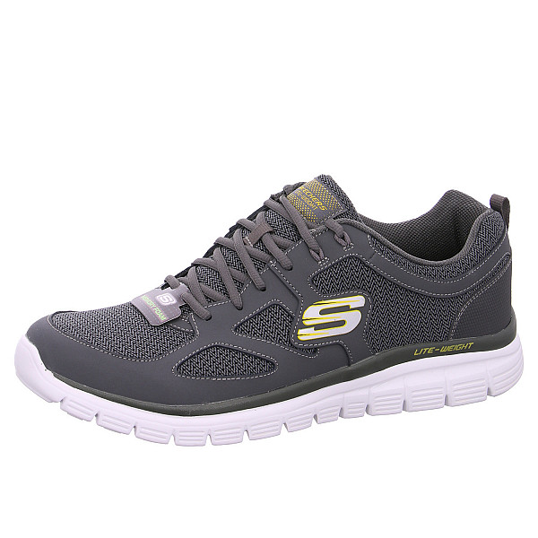 Skechers Burns Agoura Sneaker   CHAR charcoal