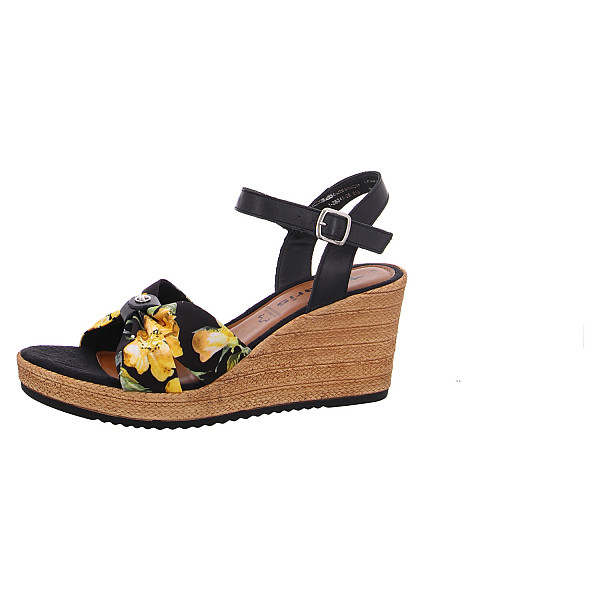 Tamaris Sandalette Sandale 010 BLACK/FLOWER