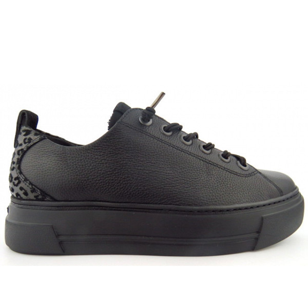 Paul Green Calf Sneaker low Schwarz