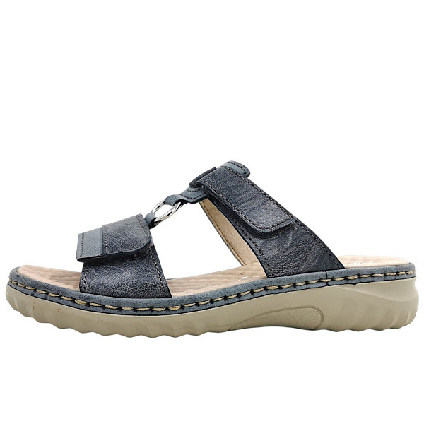 Rieker Pantolette blau 14