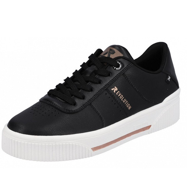 Rieker Revolution Soft Sneaker schwarz