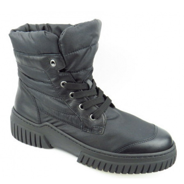 Gabor Nappa Tessuto Weblamm Stiefelette 0 schwarz