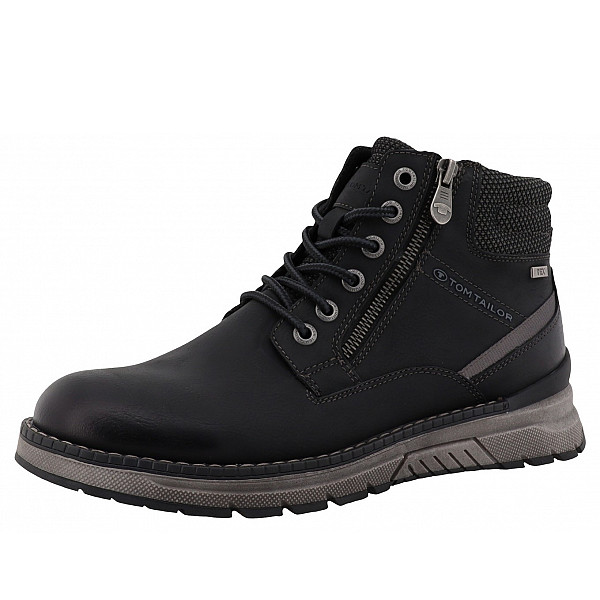 Tom Tailor Schnürstiefel black