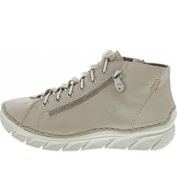 Rieker Schnürstiefelette beige