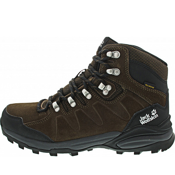 Jack Wolfskin Refugio Texapore Mid M Wanderstiefel brown-phantom