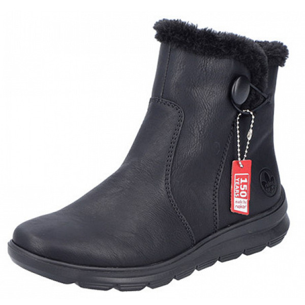 Rieker Stiefelette schwarz