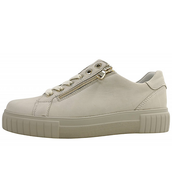 Semler Pamela Nubukina sportlicher Schnürer creme 022