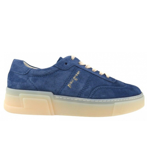 Paul Green Soft Suede lake Sneaker low Blau