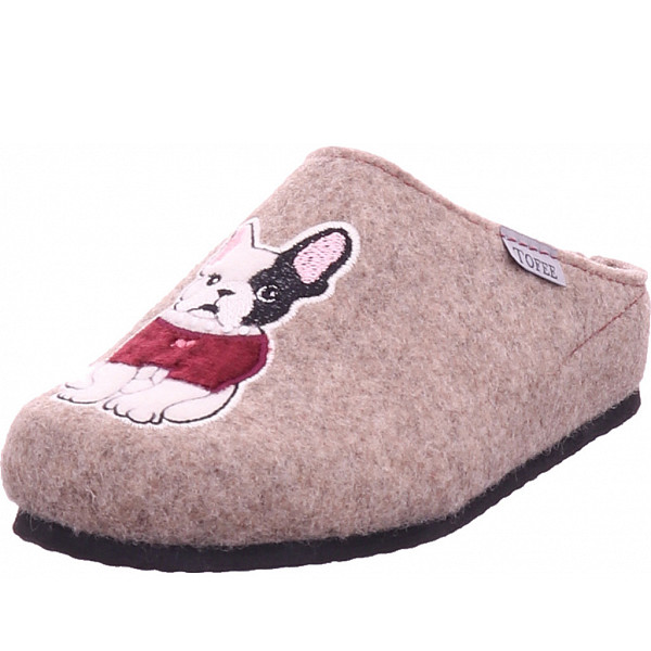 Tofee Hausschuh beige