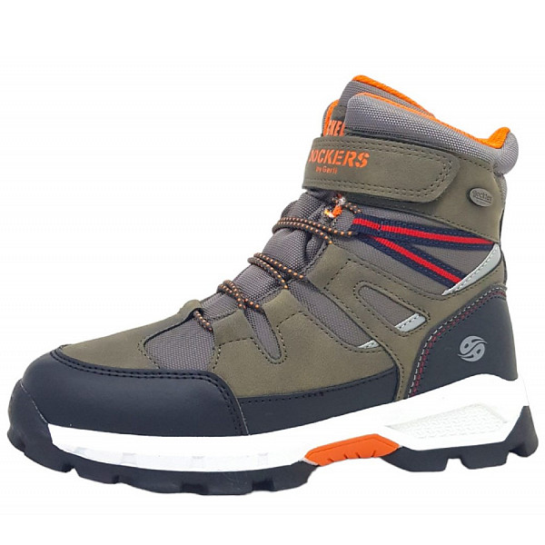 Dockers by Gerli Winterstiefel 851 khaki/schwarz