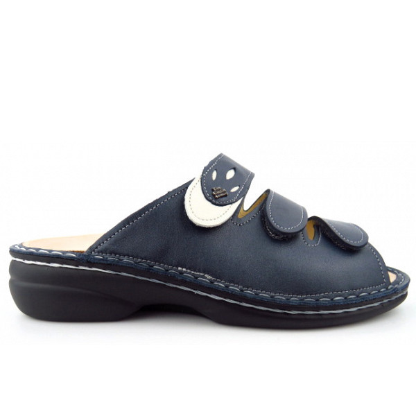Finn Comfort Kos steel latte Pantolette steel latte