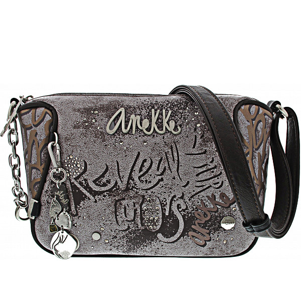 Anekke Mantle Tasche braun/print