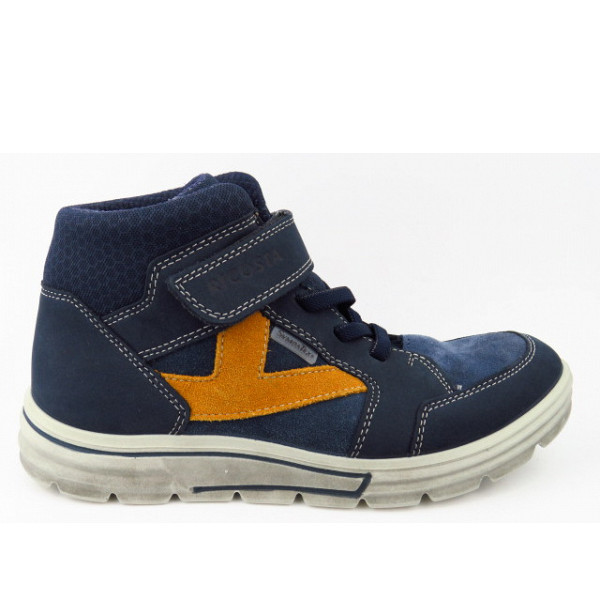 Ricosta Mateo asphalt Stiefelette blau