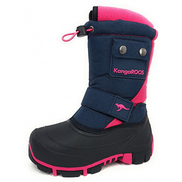 KangaRoos Kanga Bean Winterstiefel 4204 blue pink