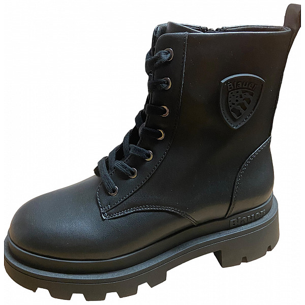 Blauer USA Kimmel Schnürstiefel schwarz