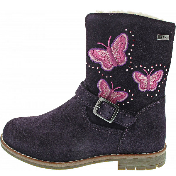 Lurchi Fara-Tex Stiefel blackberry