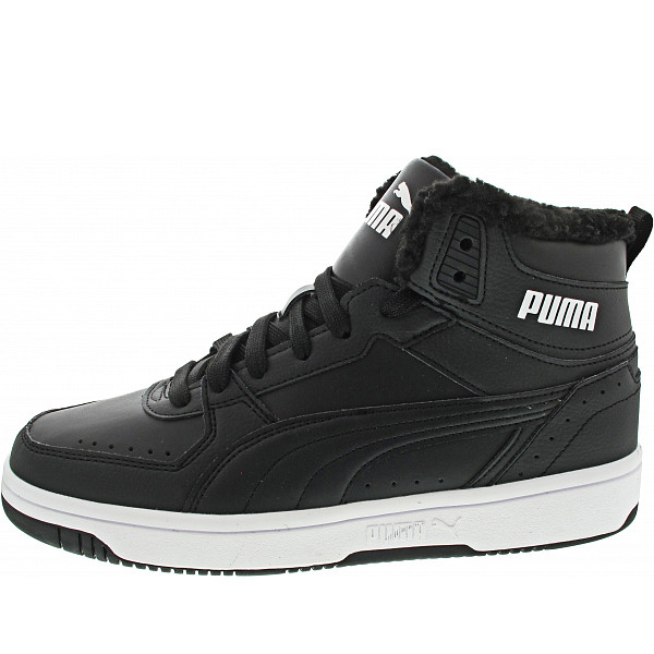Puma Rebound Joy Fur Sneaker puma black-puma white