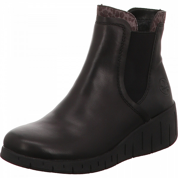 Rieker Stiefelette schwarz