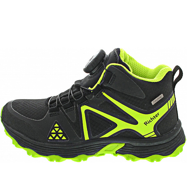 Richter Sneaker high  black-lime