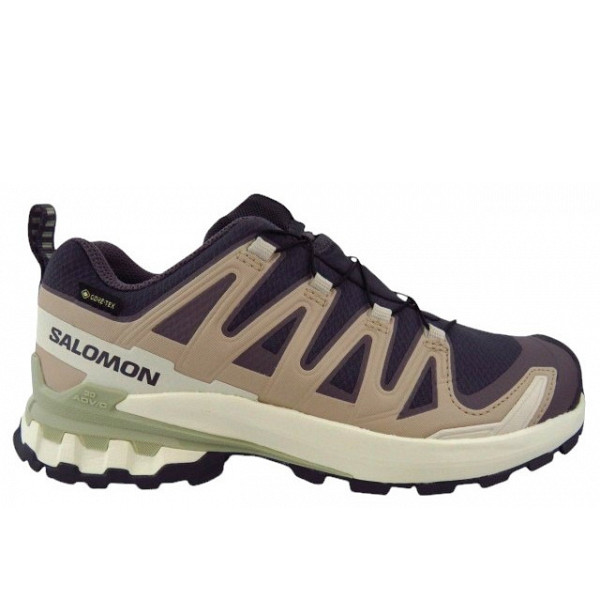 Salomon XA PRO 3D V9 GTX Women Wanderschuh violett beige