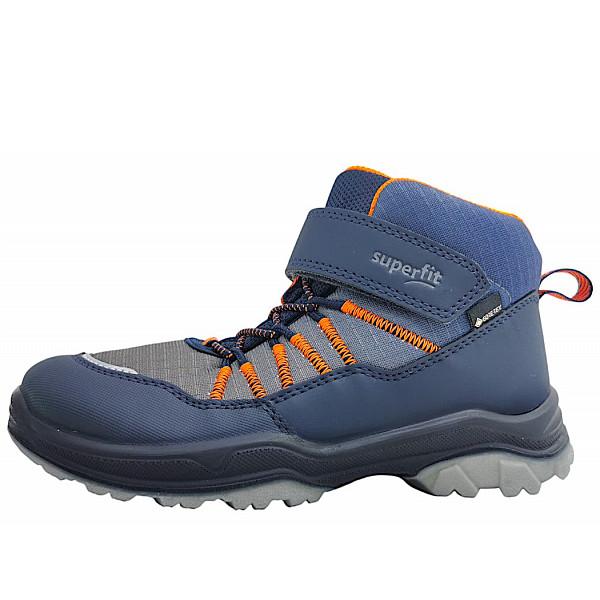 Superfit Jupiter Klettschuh blau/orange 8000