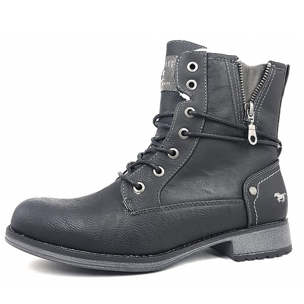 Mustang Stiefelette 9 Schwarz