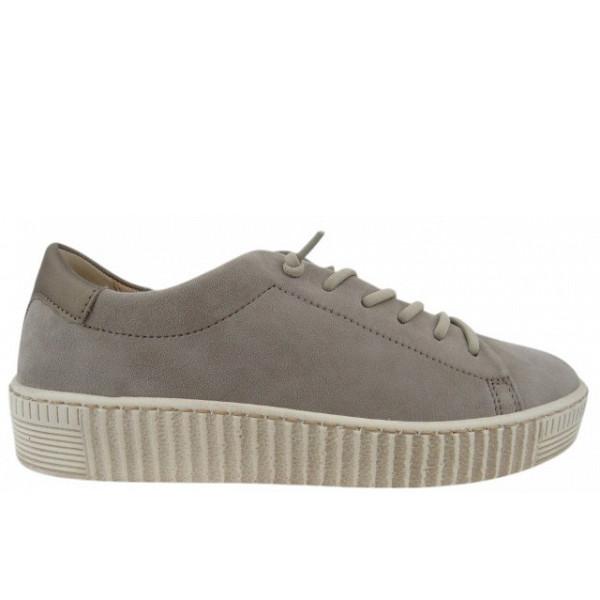 Gabor Chevrau Metallic visone Slipper visone