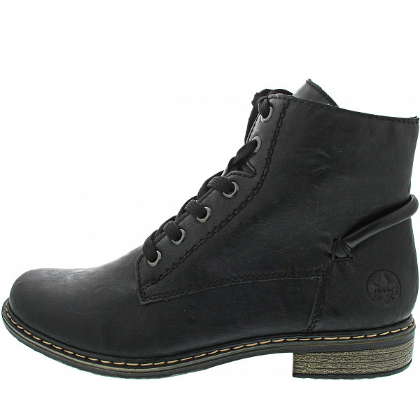 Rieker Schnürstiefelette schwarz