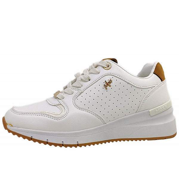 Mexx sportlicher Schnürer 3047 white/tan