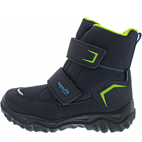 Superfit HUSKY Klettstiefel BLAU/HELLGRÜN