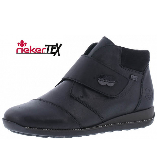 Rieker Stiefelette schwarz