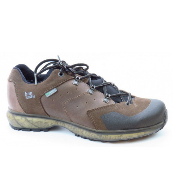 HanWag Tarso Low ES mocca/black Wanderschuh mocca/schwarz