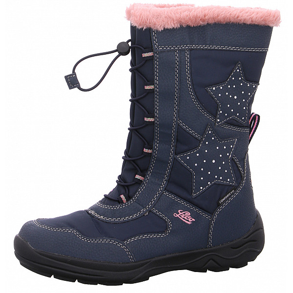 Lico Cathrin Winterstiefel 1208 marine rosa