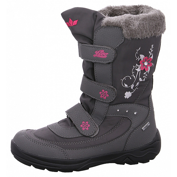 Lico Mary V Winterstiefel 7302 grau pink