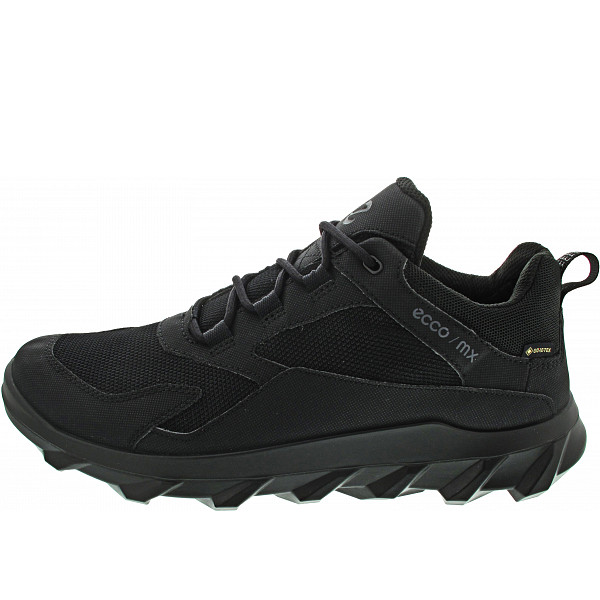 Ecco MX M low GTX sportlicher Schnürer BLACK/BLACK