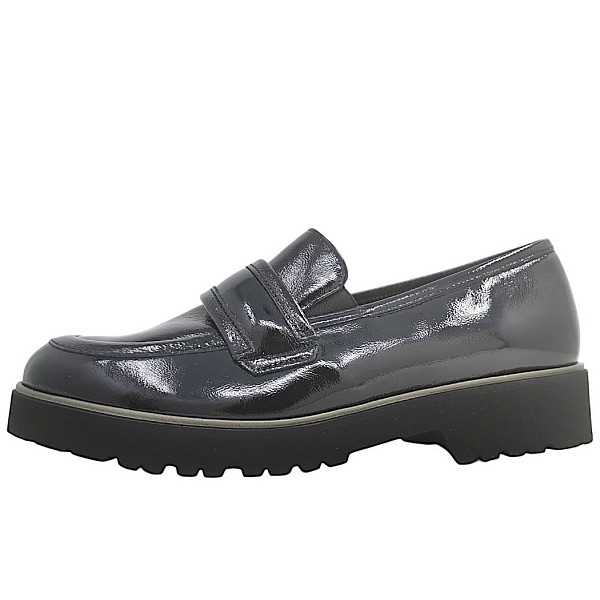 Semler Elena Knautsch-Lack Slipper schwarz Lack 001
