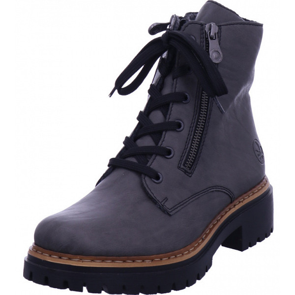 Rieker hwk damen stiefel Stiefel grau
