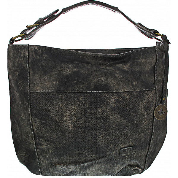 Rieker Tasche grau Used-Look