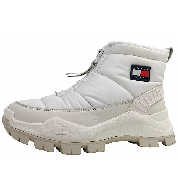 Tommy Hilfiger Hybrid Boot Schnürer YBL White