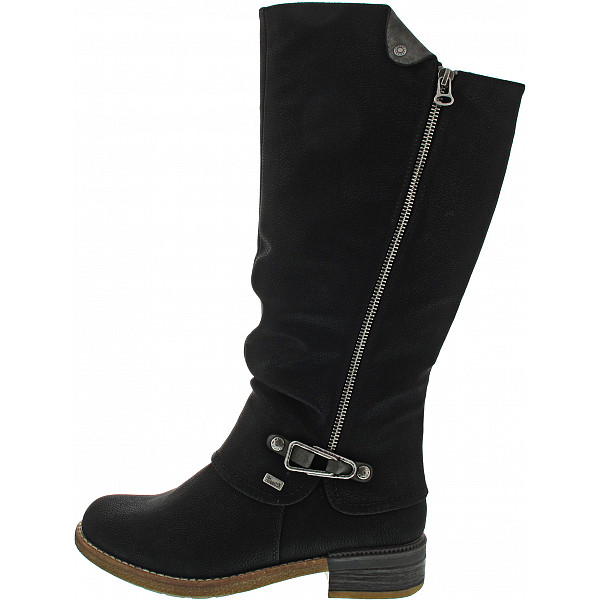 Rieker Schaftstiefel schwarz-smoke