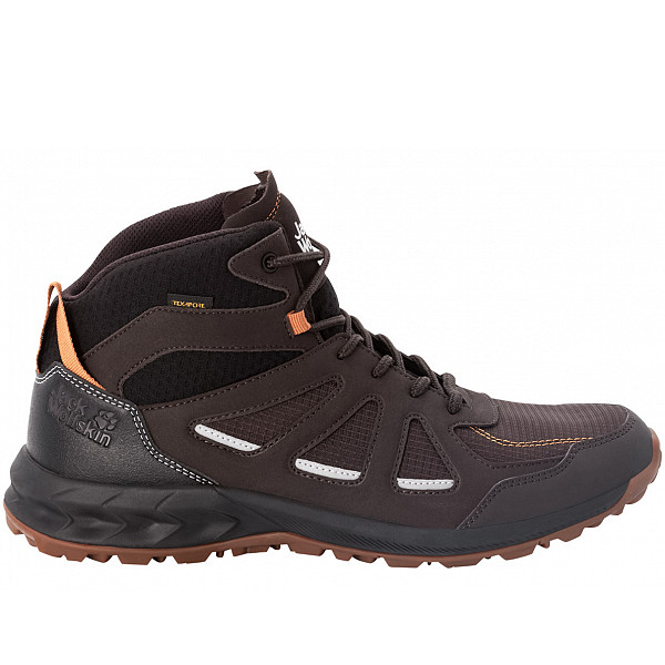 Jack Wolfskin Stiefel espresso/dark red