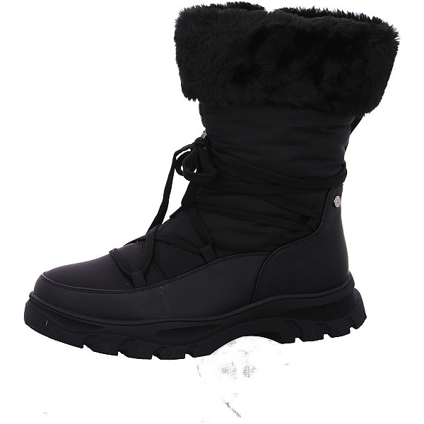 Xti Schnürstiefel black