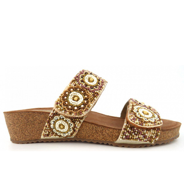 Lazamani beige Pantolette beige