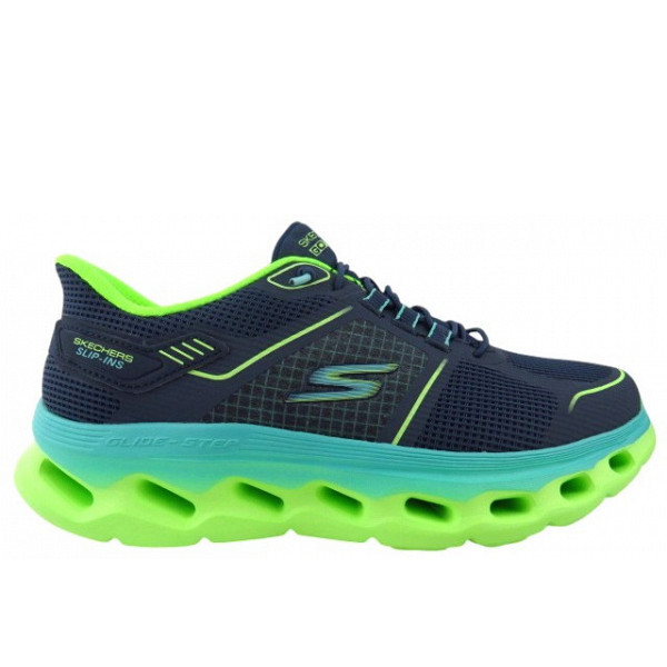 Skechers GO WALK GLIDE-STEP 2 Lauflernschuh NVLM Blau