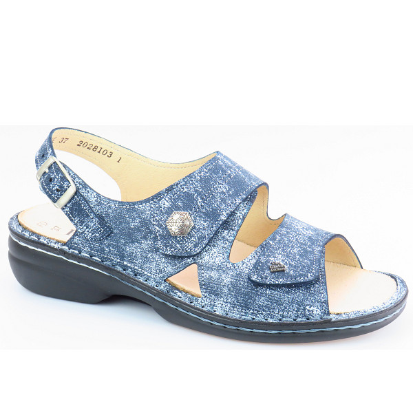 Finn Comfort Milos Isotta marine Sandale marine