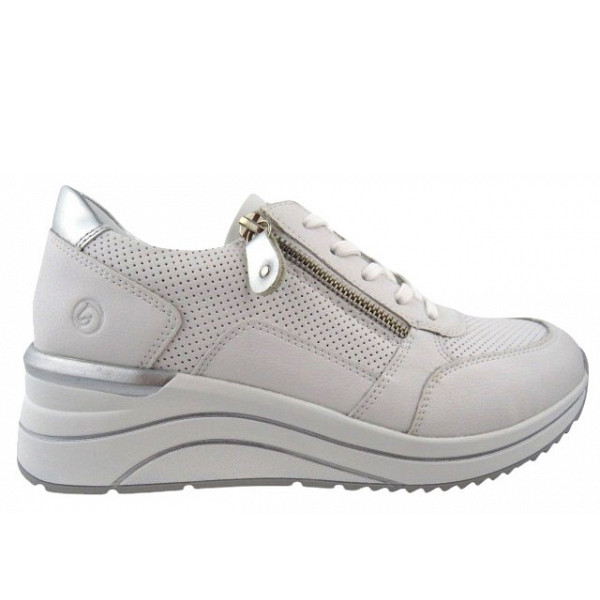 Remonte sportlicher Schnürer weiss/weiss/silver